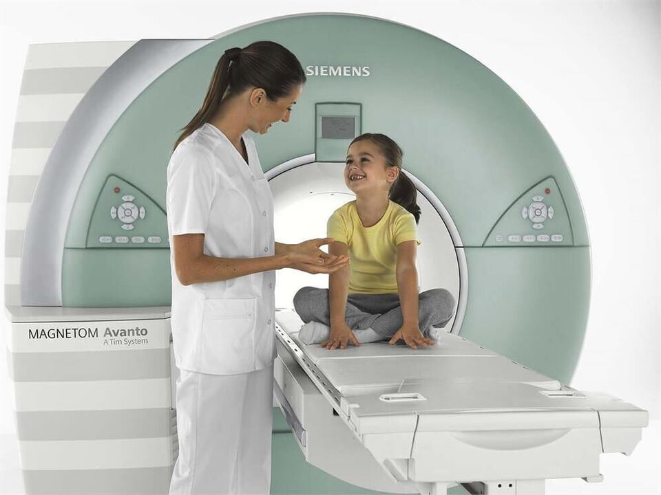 омыртқа остеохондрозы бар балаға mri